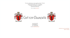 Desktop Screenshot of clausewitz.dk