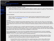 Tablet Screenshot of clausewitz.org